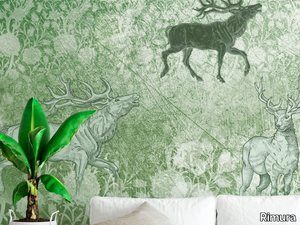 FORESTA - Panoramic wallpaper with floral pattern _ Rimura