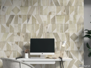 SHAPED - Motif geometric panoramic wallpaper _ Rimura