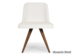 MARLÈNE 100 WOODCONE - Upholstered chair _ Riccardo Rivoli