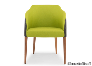 STELLA - Upholstered easy chair with armrests _ Riccardo Rivoli