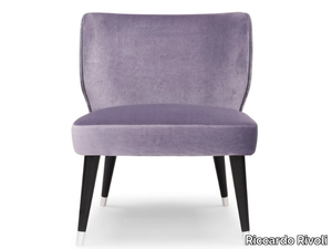 TIFFANY LOUNGE - Fabric armchair _ Riccardo Rivoli