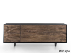 MOVE LOW - Solid wood sideboard with doors and drawers _ Riva 1920