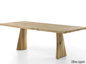 SOLID SWING OUTDOOR - Cedarwood garden table _ Riva 1920