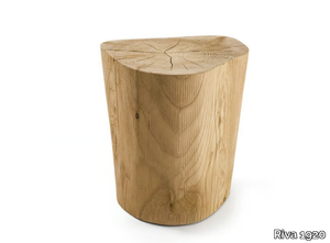 OS BUUS - Low solid cedar wood stool _ Riva 1920