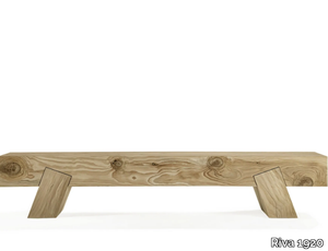 DOLMEN - Cedarwood bench _ Riva 1920