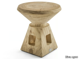 ETRURIO - Cedarwood stool _ Riva 1920