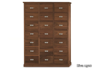 GASTONIA - Solid wood and veneered blockboard chest of drawers _ Riva 1920