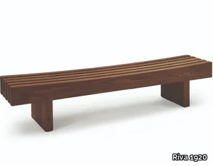 NIGHT-NIGHT - Solid wood bench _ Riva 1920