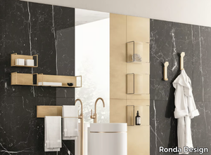 MATERIKA BAIN - Magnetic modular system for the bathroom _ Ronda Design