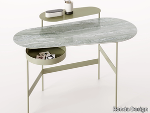 MIRA - Console table with metal frame _ Ronda Design