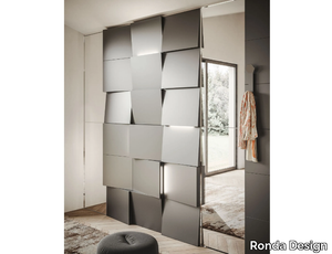 CADDY TILT - Metal boiserie with integrated lighting _ Ronda Design