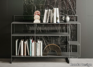 LEVIA - Rectangular metal console table _ Ronda Design