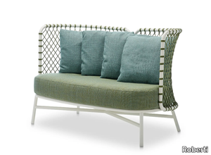 CHARME - Sofa woven with polyester rope _ Roberti