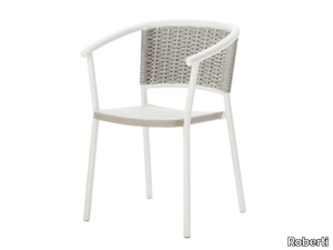 LIPARI - Garden chair with armrests _ Roberti