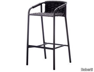 CAPRI - High garden stool with footrest _ Roberti