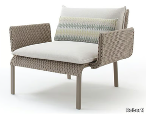 KEY WEST - Garden armchair with armrests _ Roberti