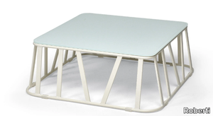 HAMPTONS GRAPHICS - Aluminium coffee table _ Roberti