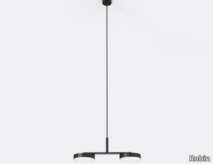 RAFAELA DUO - LED metal pendant lamp _ Robin