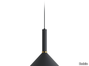 RENATA CONE - Aluminium pendant lamp _ Robin