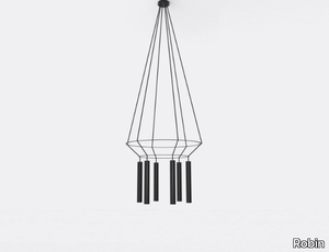 ROSE ROUND - Metal chandelier _ Robin