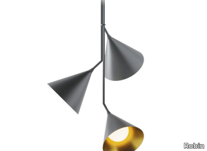 RUBI TRIO - Metal pendant lamp _ Robin