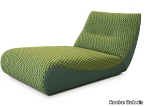 TEMPS CALME OUTDOOR - Fabric sun lounger _ Roche Bobois