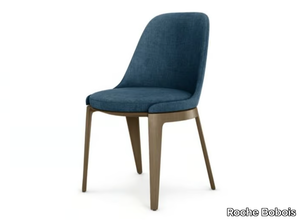 TOURNICOTI - Swivel upholstered fabric chair _ Roche Bobois