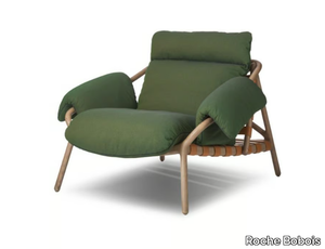 TRAVELER AMERICAIN - Fabric armchair with armrests _ Roche Bobois