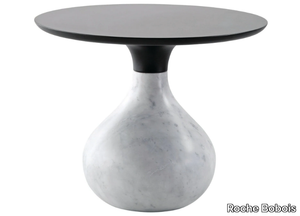 AQUA - Round marble coffee table _ Roche Bobois