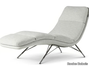 CALIBRI - Upholstered fabric chaise longue _ Roche Bobois