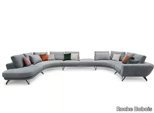CARACTÈERE - Corner fabric sofa _ Roche Bobois