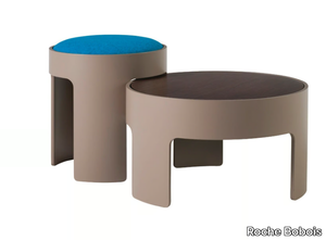 CUBA LIBRE 2 - Multi-layer wood stool / coffee table _ Roche Bobois