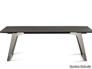 ECHOES - Extending porcelain stoneware dining table _ Roche Bobois