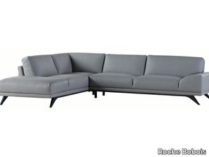 EVIDENCE - Corner 5 seater leather sofa _ Roche Bobois
