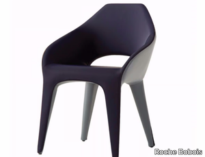 FRONT LINE - Fabric chair with removable cover _ Roche Bobois