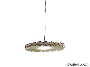 REINE - Fabric pendant lamp _ Roche Bobois