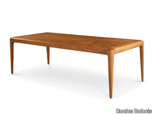 AUREA - Rectangular teak garden table _ Roche Bobois