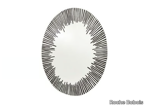 EQUINOXE - Oval wall-mounted mirror _ Roche Bobois