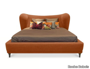 MONTGOLFIERE - Fabric double bed with upholstered headboard _ Roche Bobois