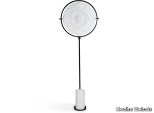 ROSACE - Marble floor lamp _ Roche Bobois