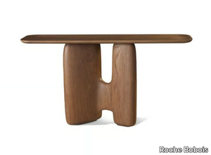 RIO IPANEMA - Rectangular wooden console table _ Roche Bobois