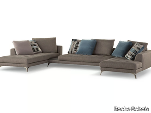 SYMBOLE - Sectional fabric sofa with removable cover _ Roche Bobois