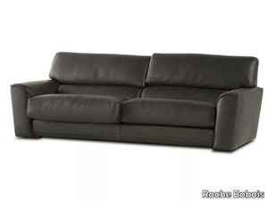 AGORA - 3 seater leather sofa _ Roche Bobois
