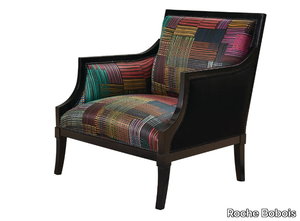 AN XVIII - Fabric armchair with armrests _ Roche Bobois