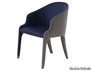 STEEPLE - Upholstered fabric chair with armrests _ Roche Bobois