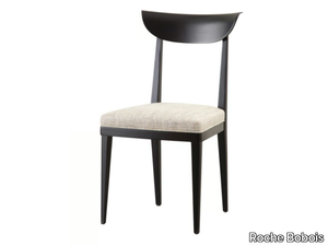 VIVIENNE - Beech chair with integrated cushion _ Roche Bobois