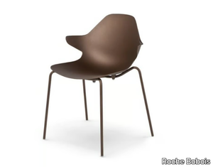 CHISTERA - Die cast aluminium garden chair with armrests _ Roche Bobois