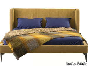 CONTRE-JOUR - Upholstered fabric double bed _ Roche Bobois