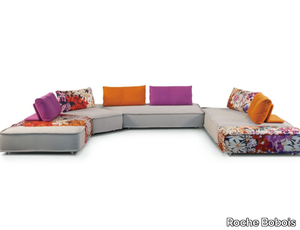 ESCAPADE - Corner sectional fabric sofa _ Roche Bobois