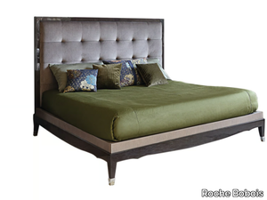 GRAND HOTEL - Ash double bed with tufted headboard _ Roche Bobois